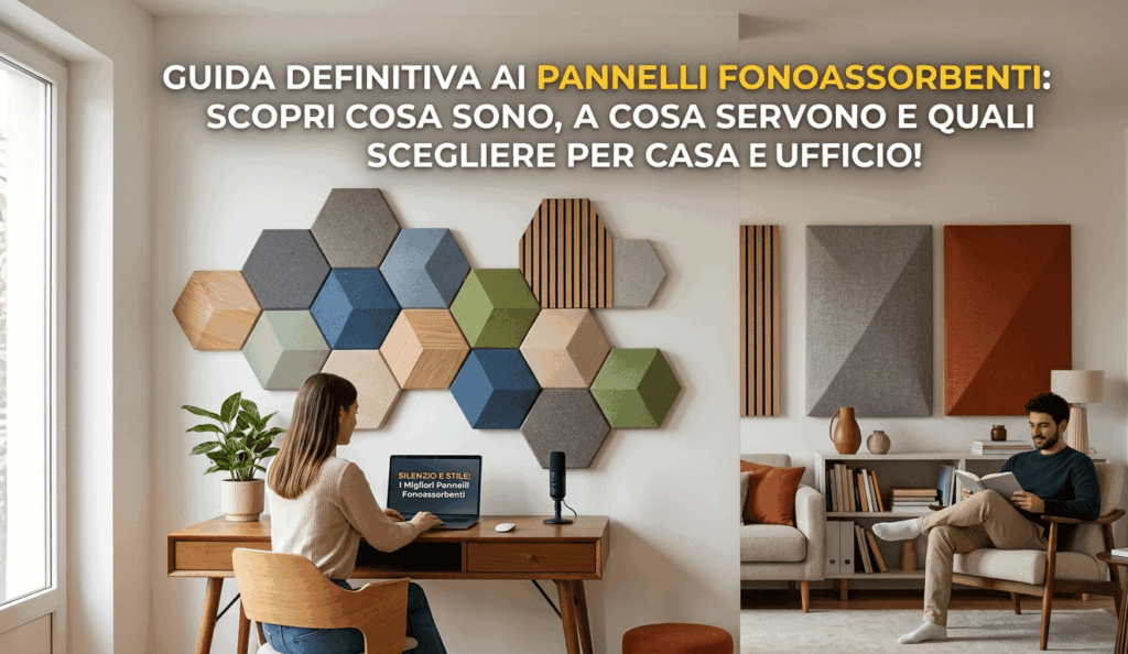 pannelli fonoassorbenti